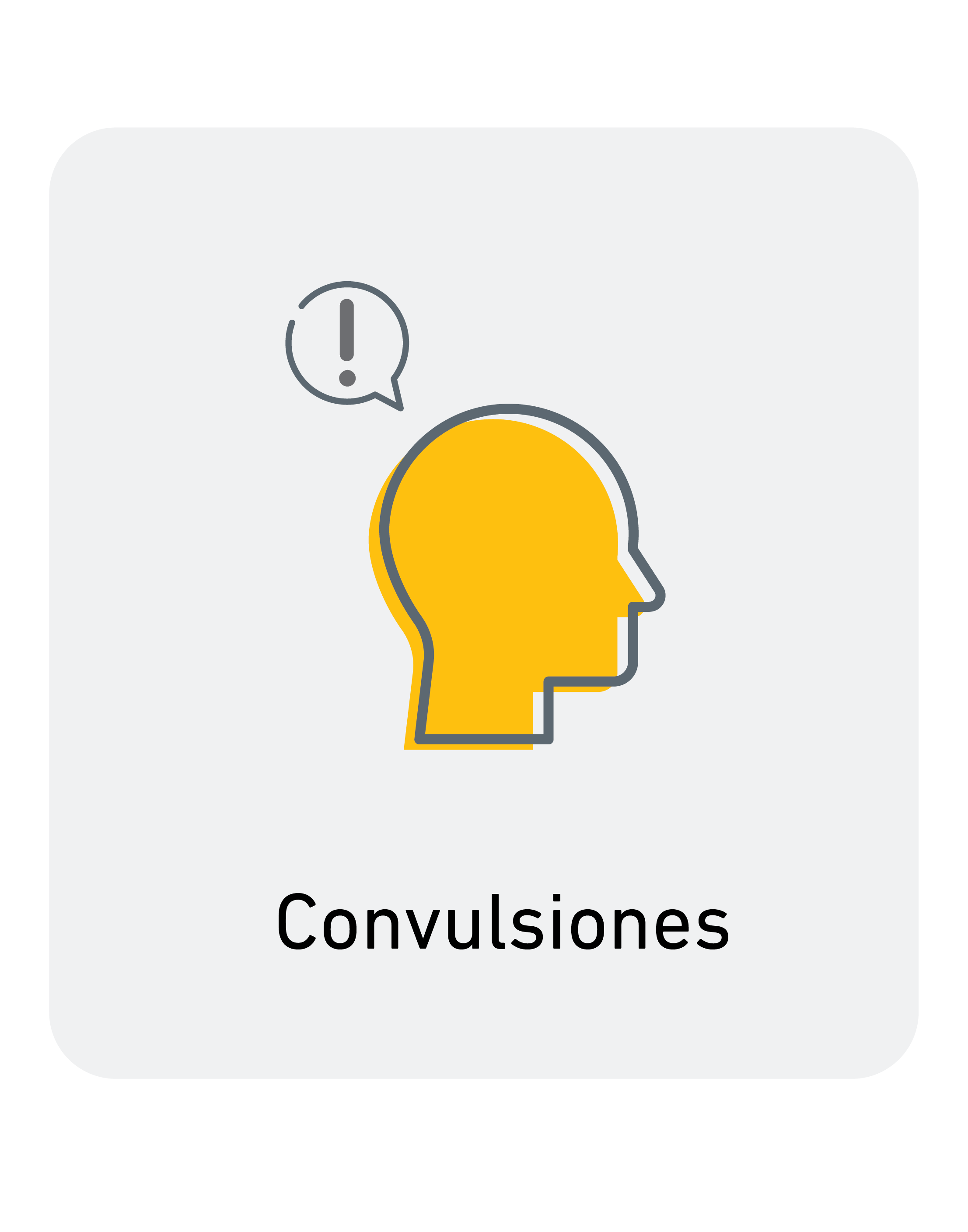 icono de convulsiones
