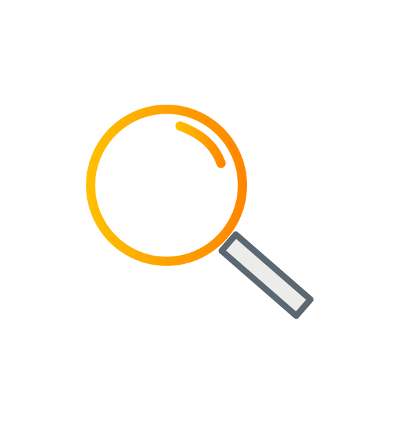 Magnifying glass icon